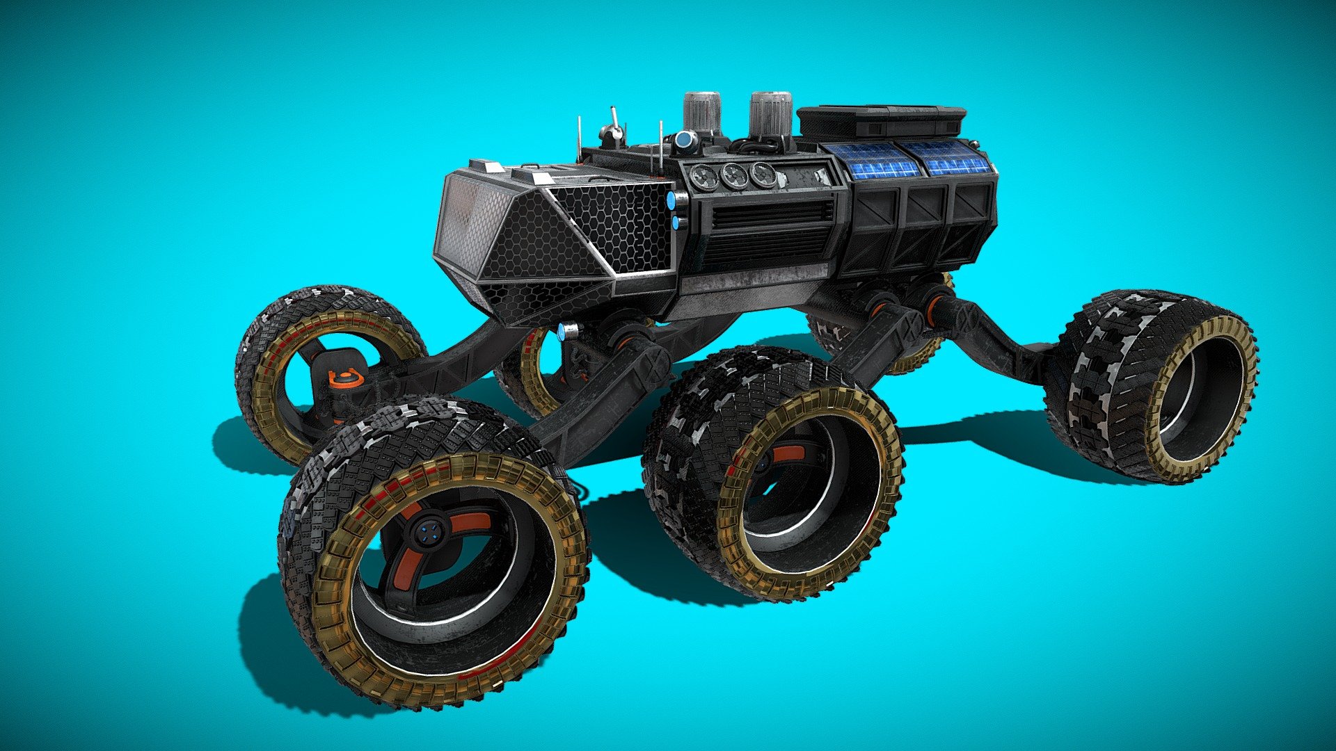 Mars rover - Buy Royalty Free 3D model by BlendCube (@steackunderflow ...