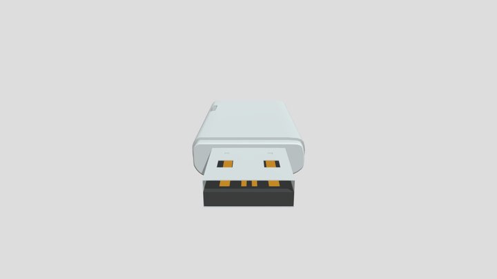 USB-FLASH-DRIVE-0ukbh3 3D Model