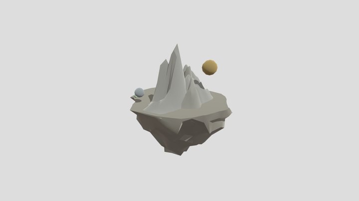 Mountains 3D Model