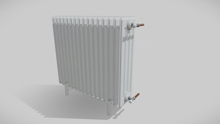 Realistic radiator 3D Model