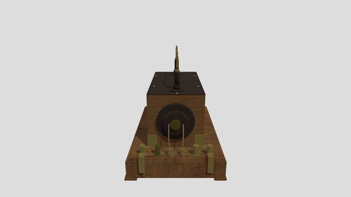 Спираль Румкорфа 3D Model