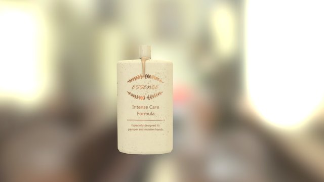 Lotion Bottle 3D Model