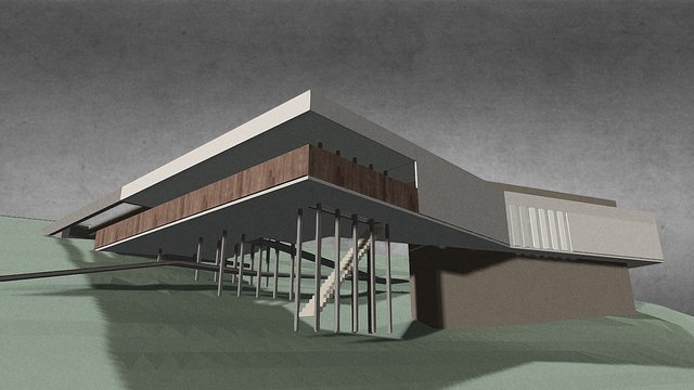 CV/02.13 - Casa La Puntilla 1 3D Model