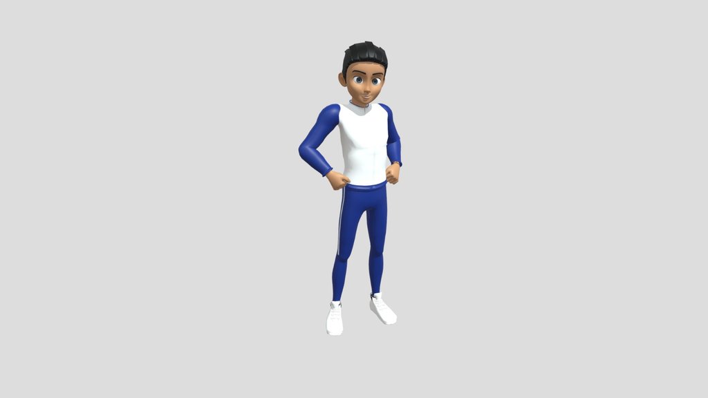 Tomas Character Rigged