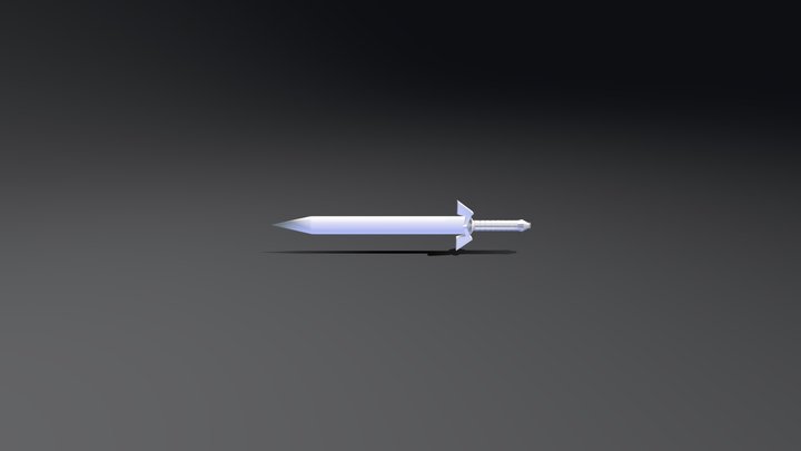 Master Sword Complete 3D Model
