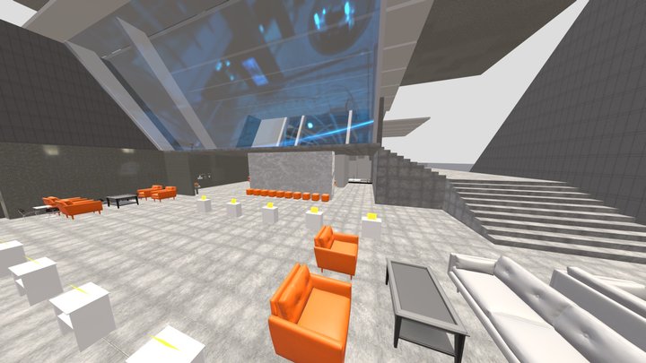 Conference-room 3D Model