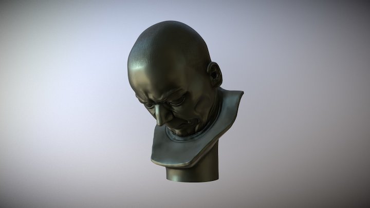 A Hypocrite and a Slanderer 3D Model
