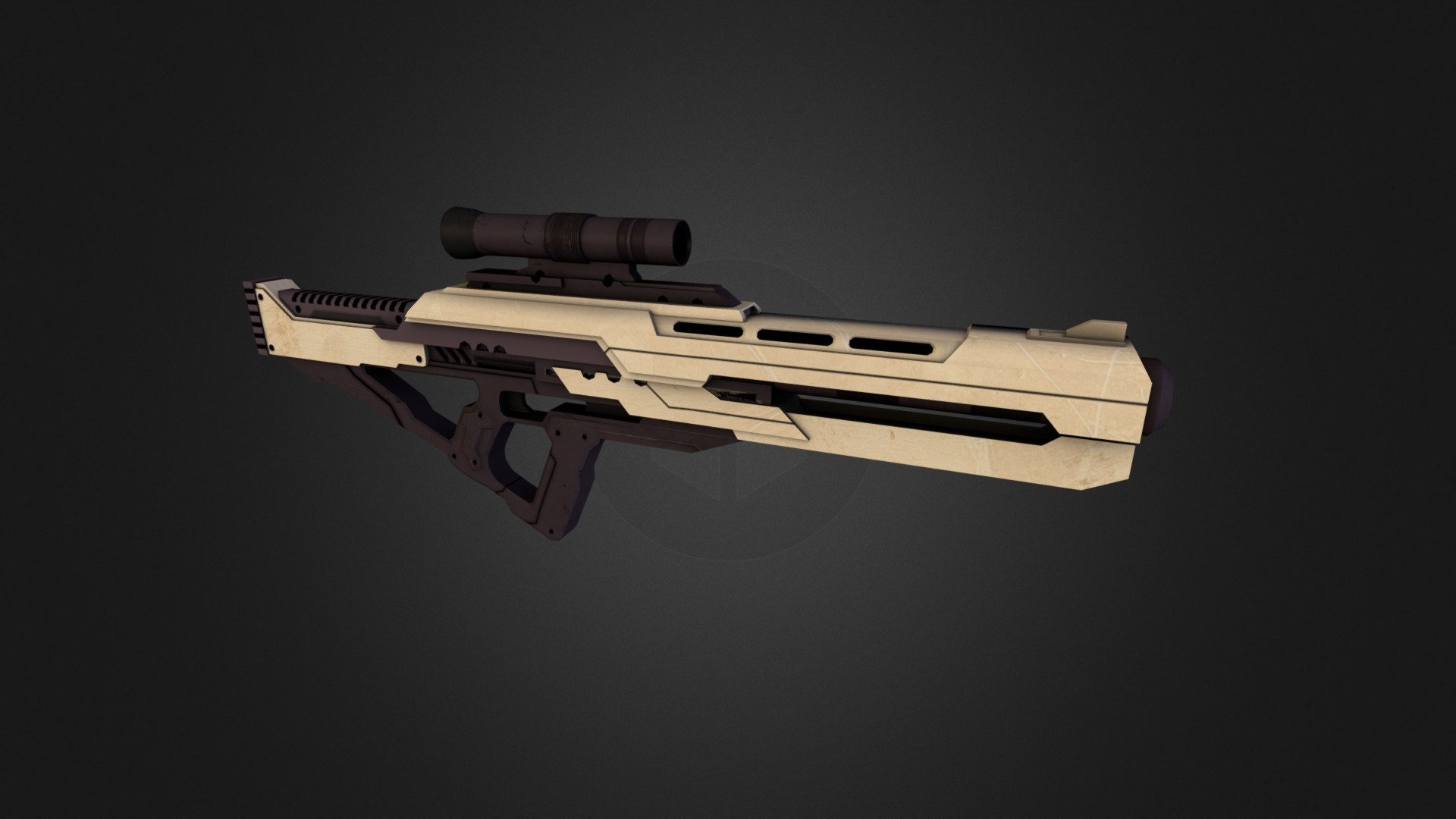 INT - Gauss Rifle - 3D model by mentallic3d [f439b6c] - Sketchfab