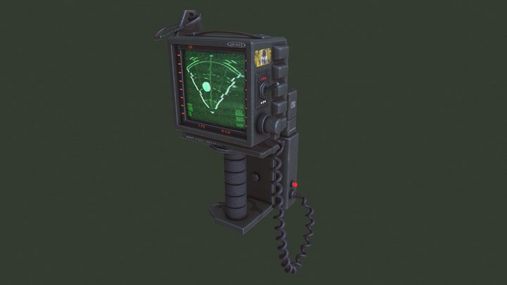 Motion Tracker 3D Model