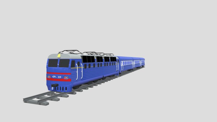 train 3D Model