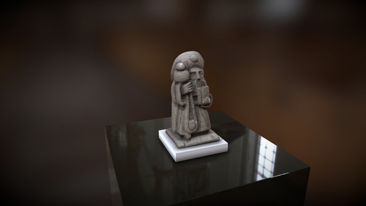 PeregrinoPiedra_retopo20k 3D Model