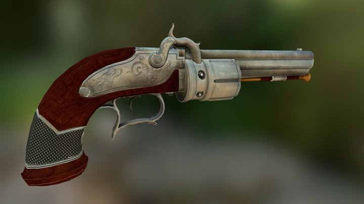 Pistol 3D Model