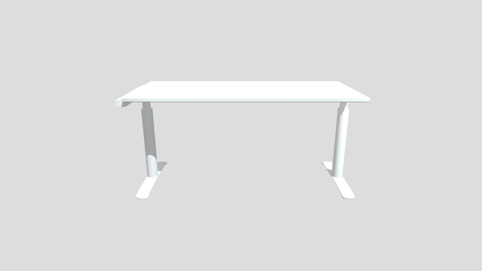 Computer desk Download Free 3D model by 3david (deladavid) [f43d441