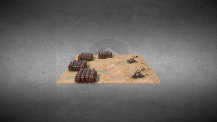 Composicion Romana final 3D Model