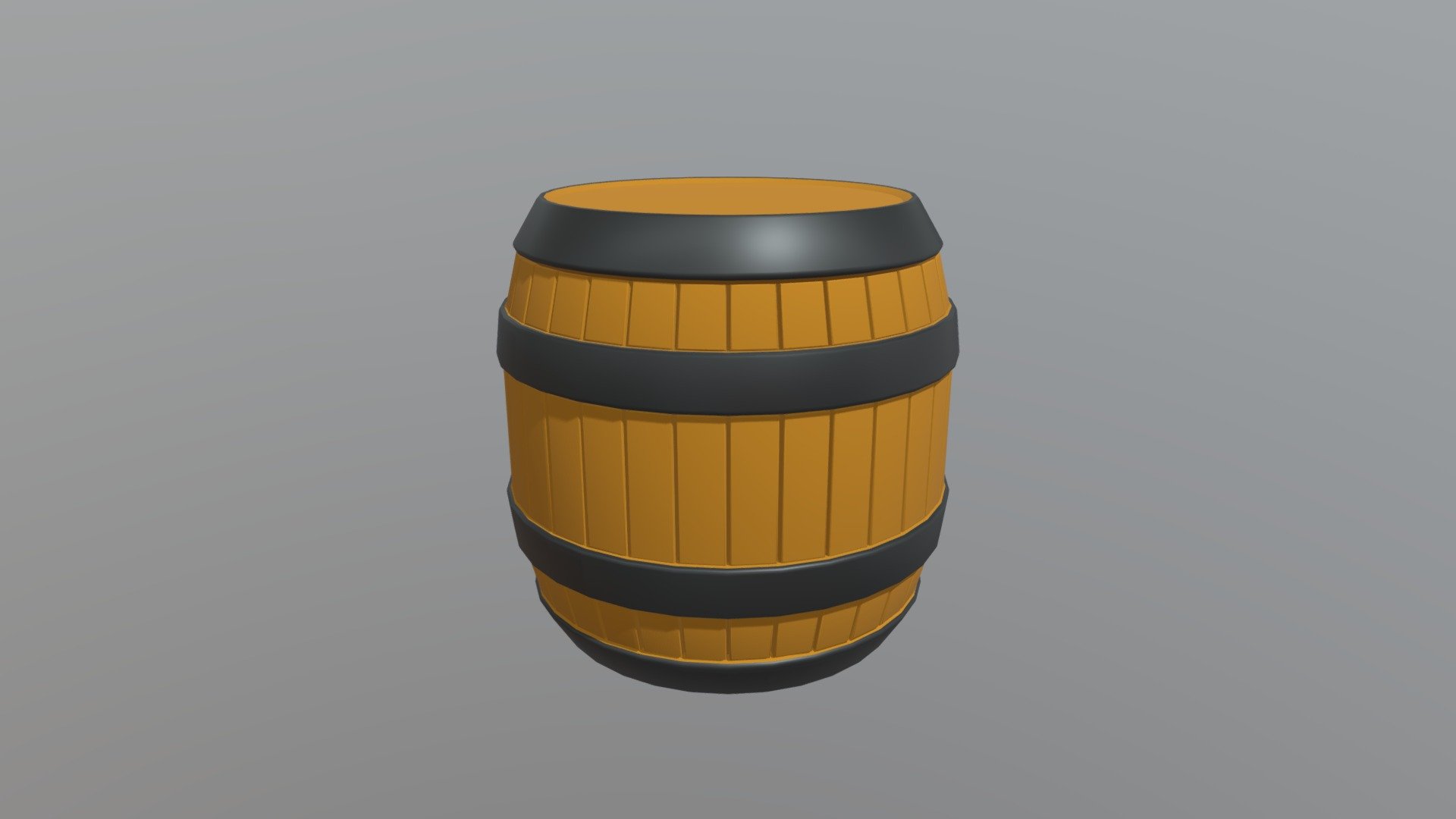 wooden Barrel #1