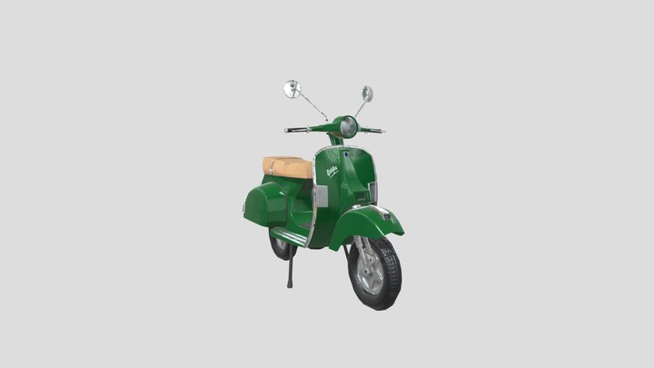 Piaggio Vespa PX 125 2012 3D Model