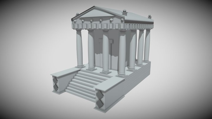 Ref Pillar 3D Model