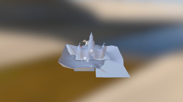 Castillo de Peach (desarrollo) 3D Model