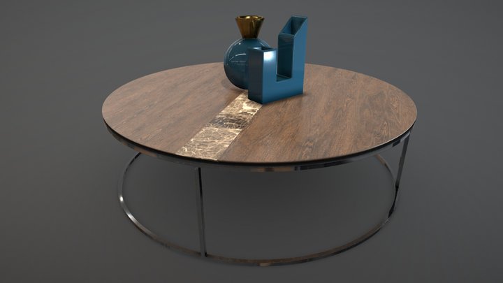 Giotto-C Coffee Table 3D Model
