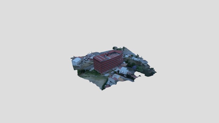 EDIFICIO UCI FBX 3D Model