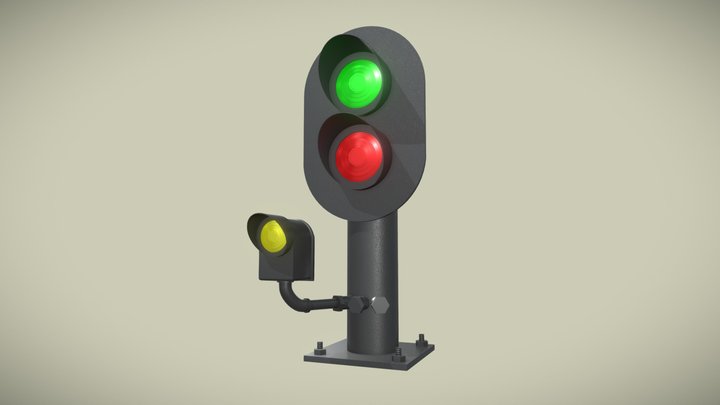 Beijing Subway Line 13 Signal Light – Modello 3D gratuito STL