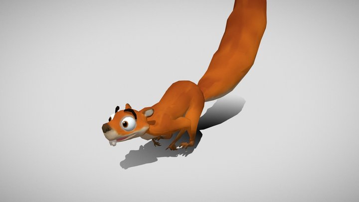 Squirrel 3D Model