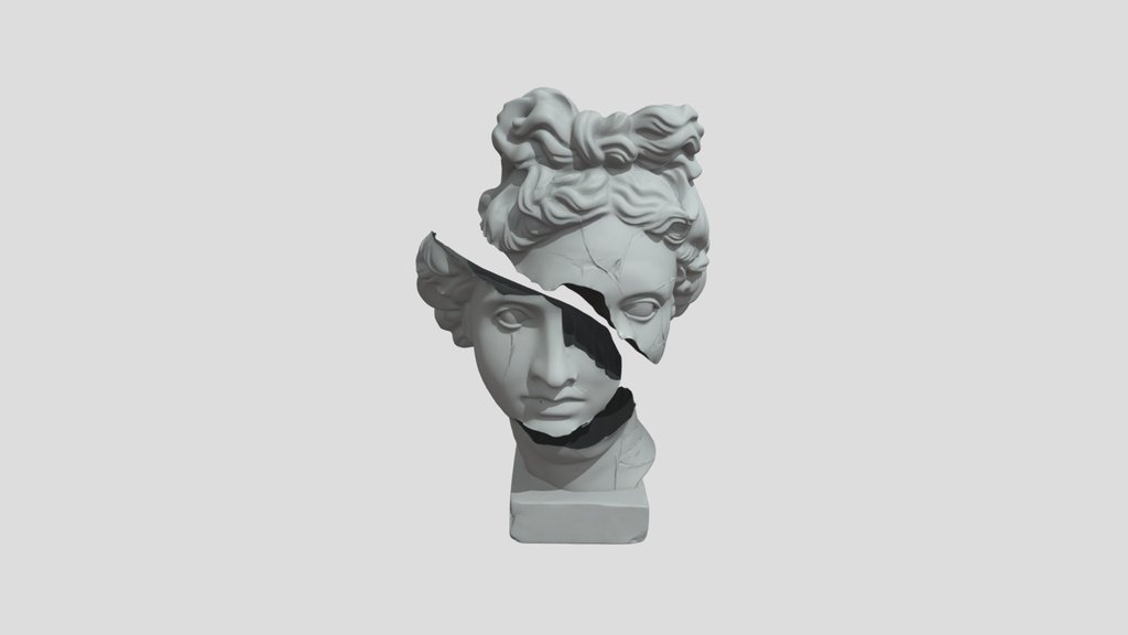 Modelo 3D de Busto Clásico