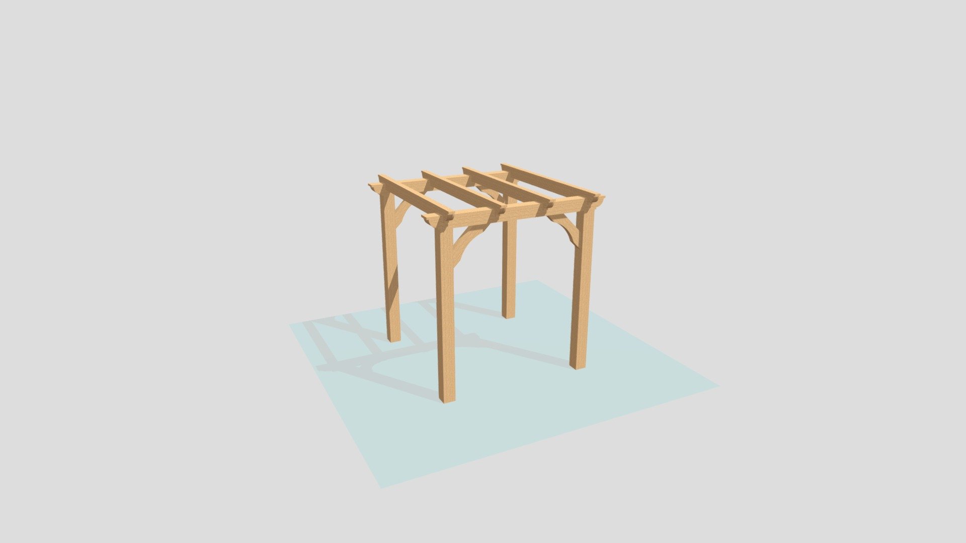 2m x 2m Pergola