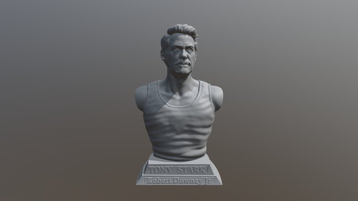 TONY STARK By JS Studio 3D Model