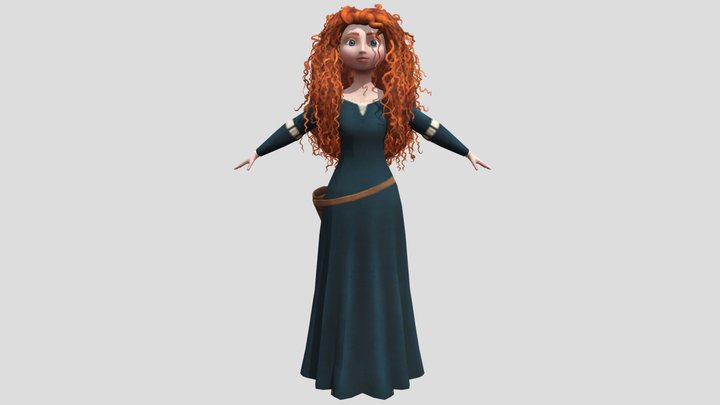 Merida 3D Model 3D Model