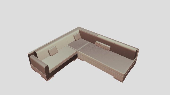 Couch 3D Model