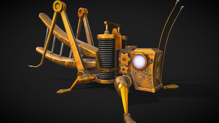 Game ready Mechanical-Grasshopper 3D Model