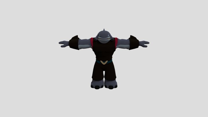 Captain Gantu from lilo and stitch 3D Model