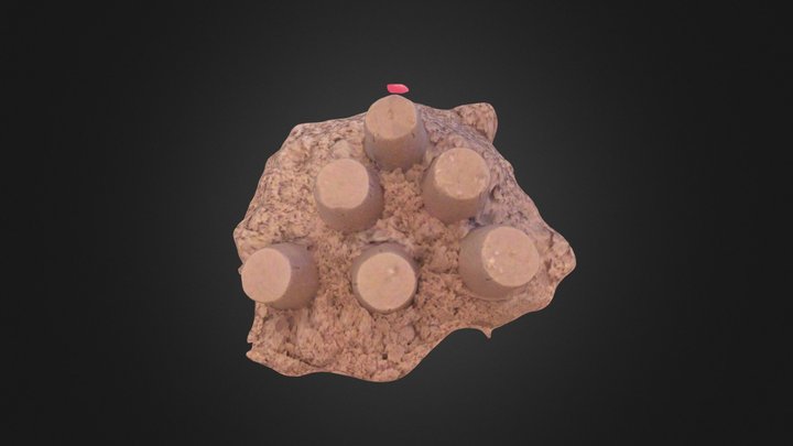 Sand castle 3D Model