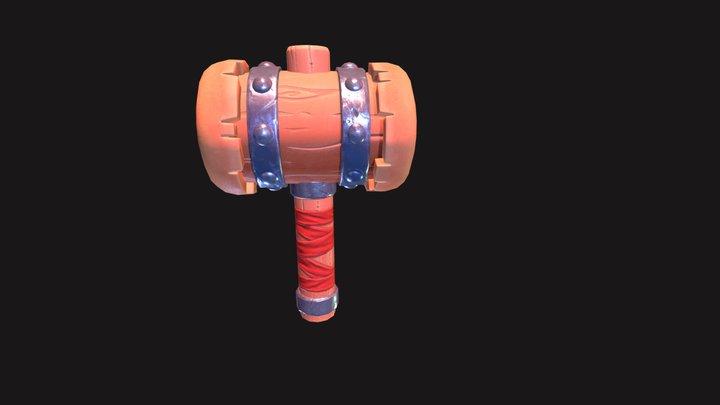Hammer锤子 3D Model