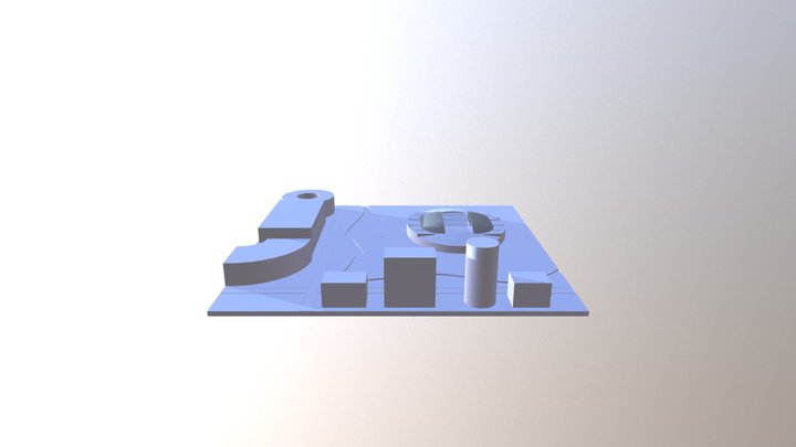 LUZHINIKI STADIUM 3D Model