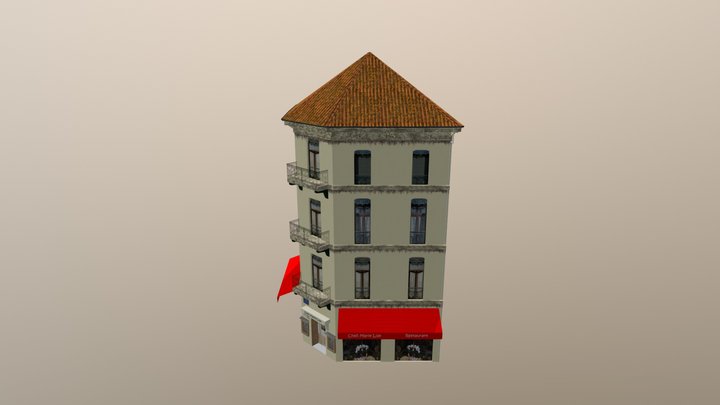 Restaurant V3 3D Model