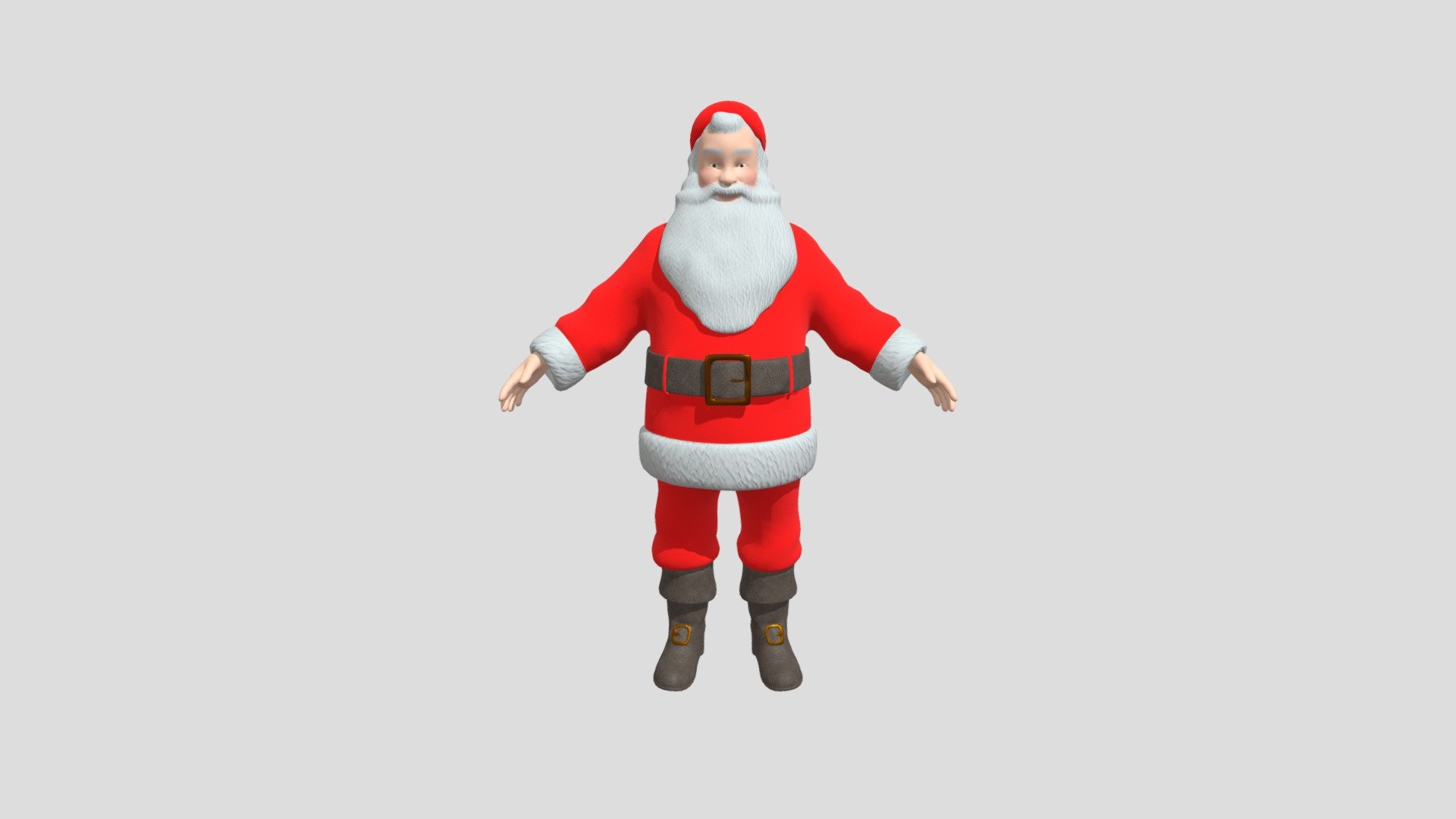 Санта - Download Free 3D model by sanya4694 [f446e05] - Sketchfab