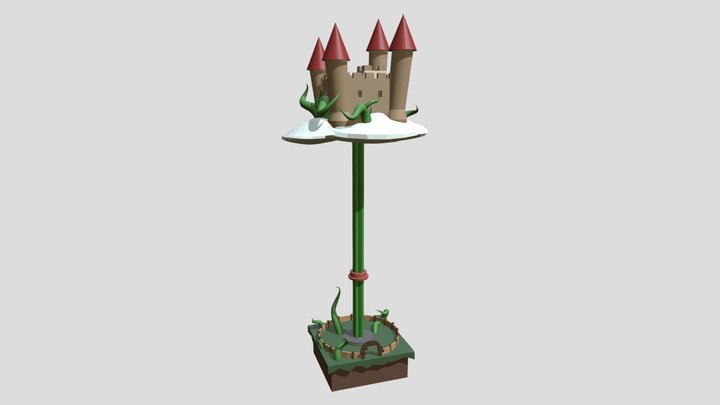 Sjakie attractie 3 3D Model