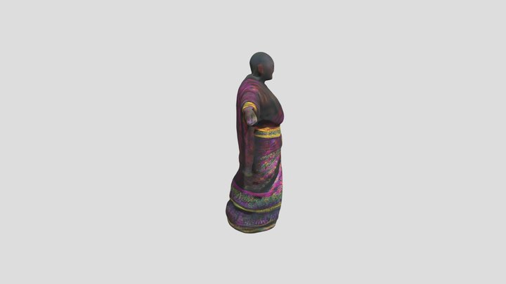 TIBETAN Monk 3D Model