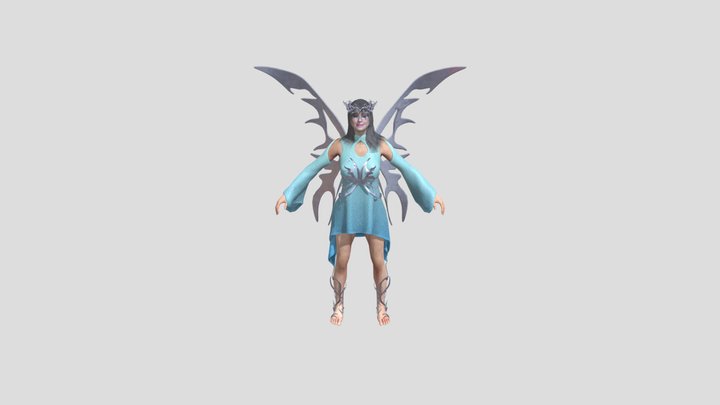Laura 3D Model