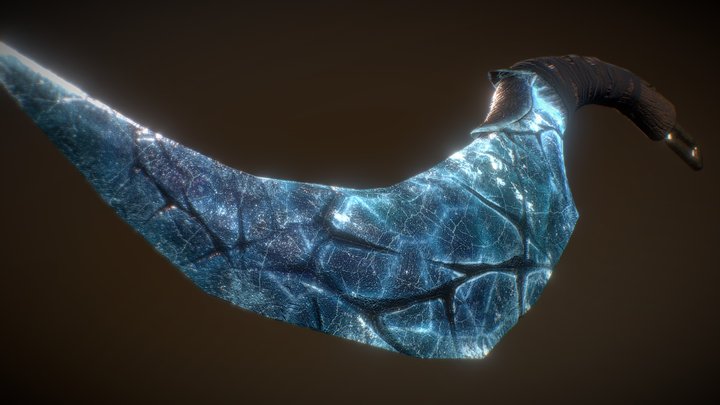 "The Ice Sword" 3D Model