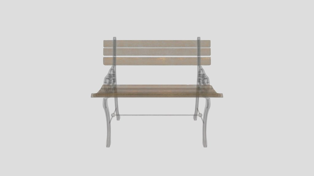 Old City Park Bench