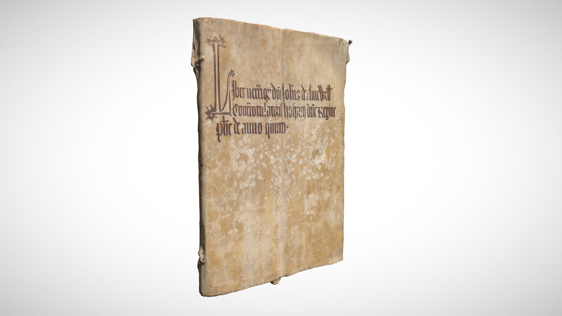 Latin MS 235 — Sketchfab embed 3D viewer