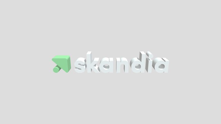 Logo Skandia 3D Model