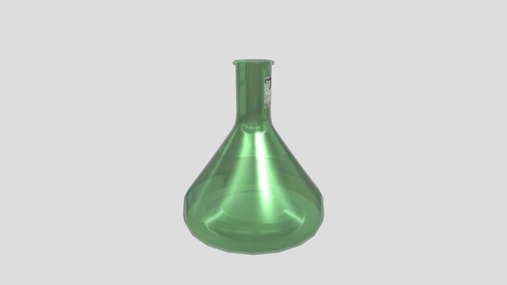 Bottle Of Poison 3D Model