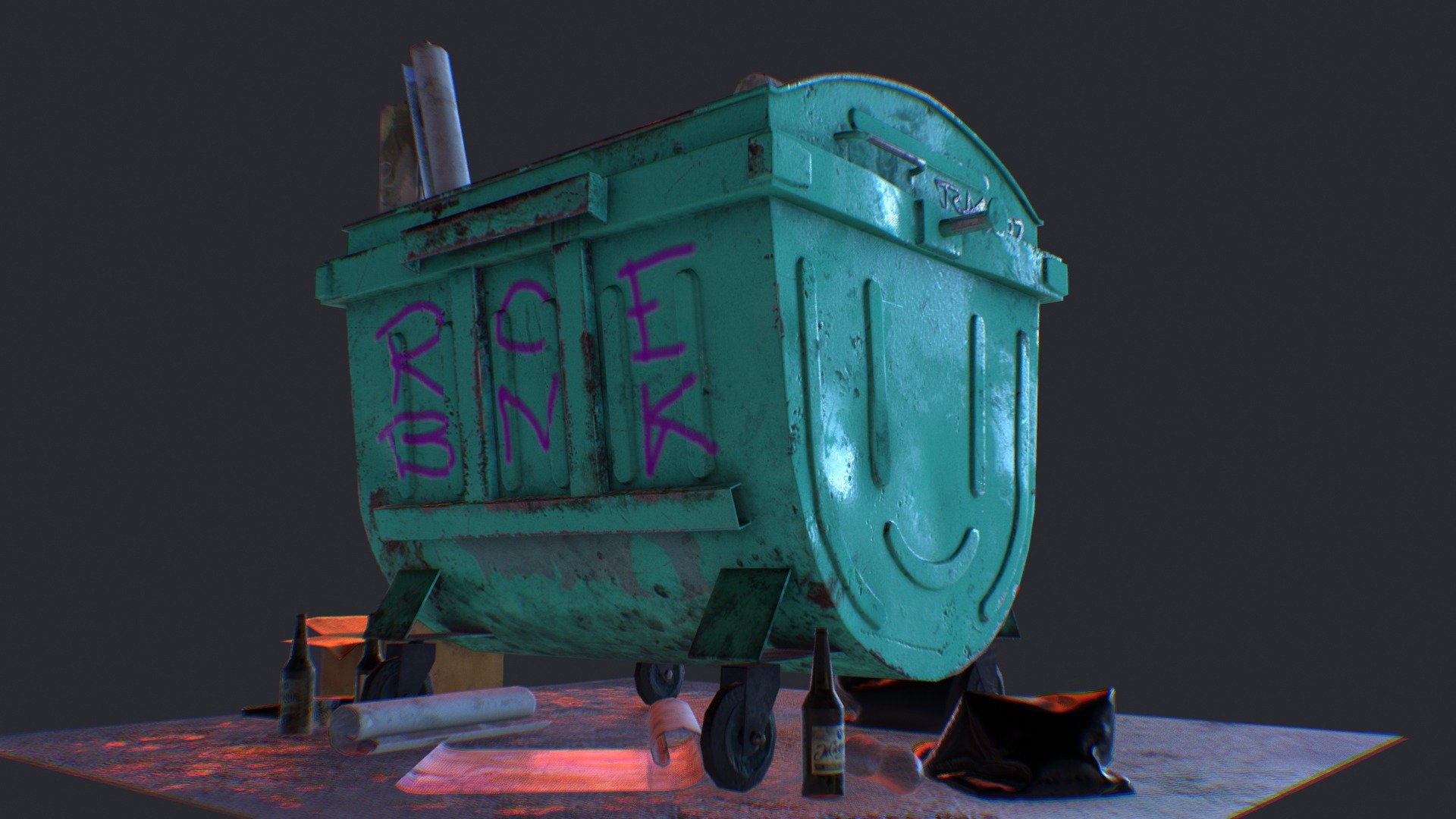trash can