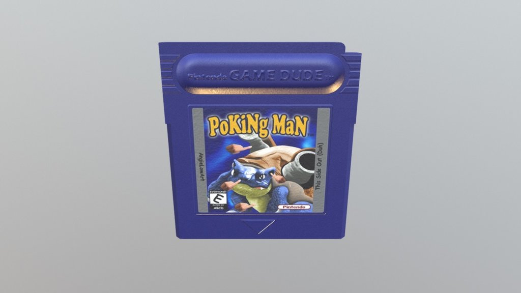 Poking Man Blue (GameDude Cartridge)