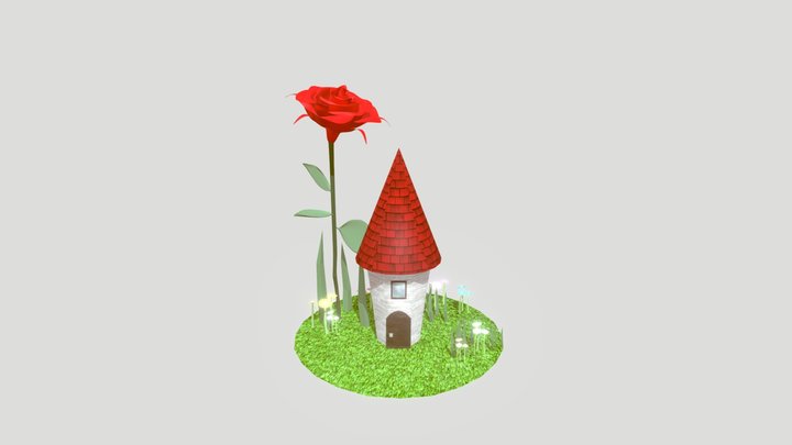 flowerhouse 3D Model