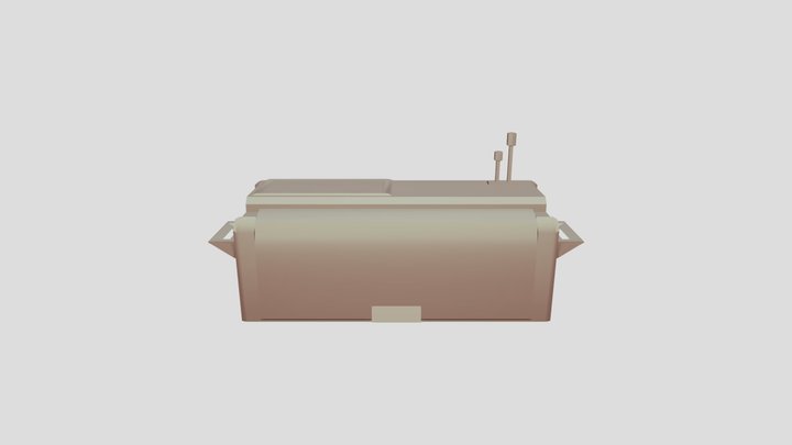 Caja de almacenaje 3D Model